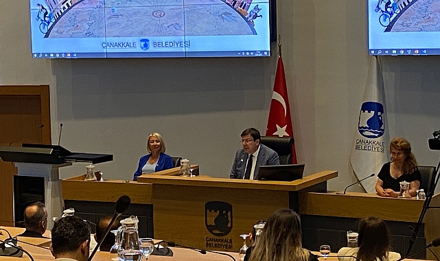 Temmuz ayı Çanakkale Belediye Meclis Toplantısı başladı