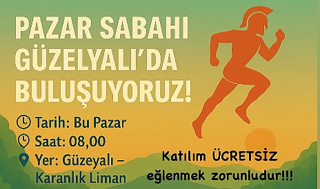 Troya Run ekibi Pazar sabahı Güzelyalı’da buluşuyor