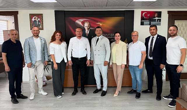 TÜGEM Çanakkale’den Başkan Atilla Öztürk’e ziyaret