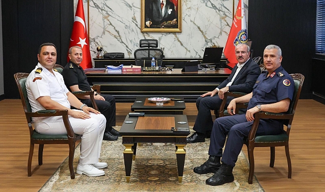 Vali Ömer Toraman’dan Emniyete Ziyaret