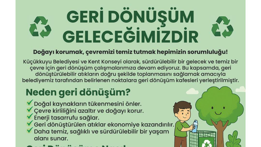 Küçükkuyu’da geri dönüşümle temiz çevre için yeni adım