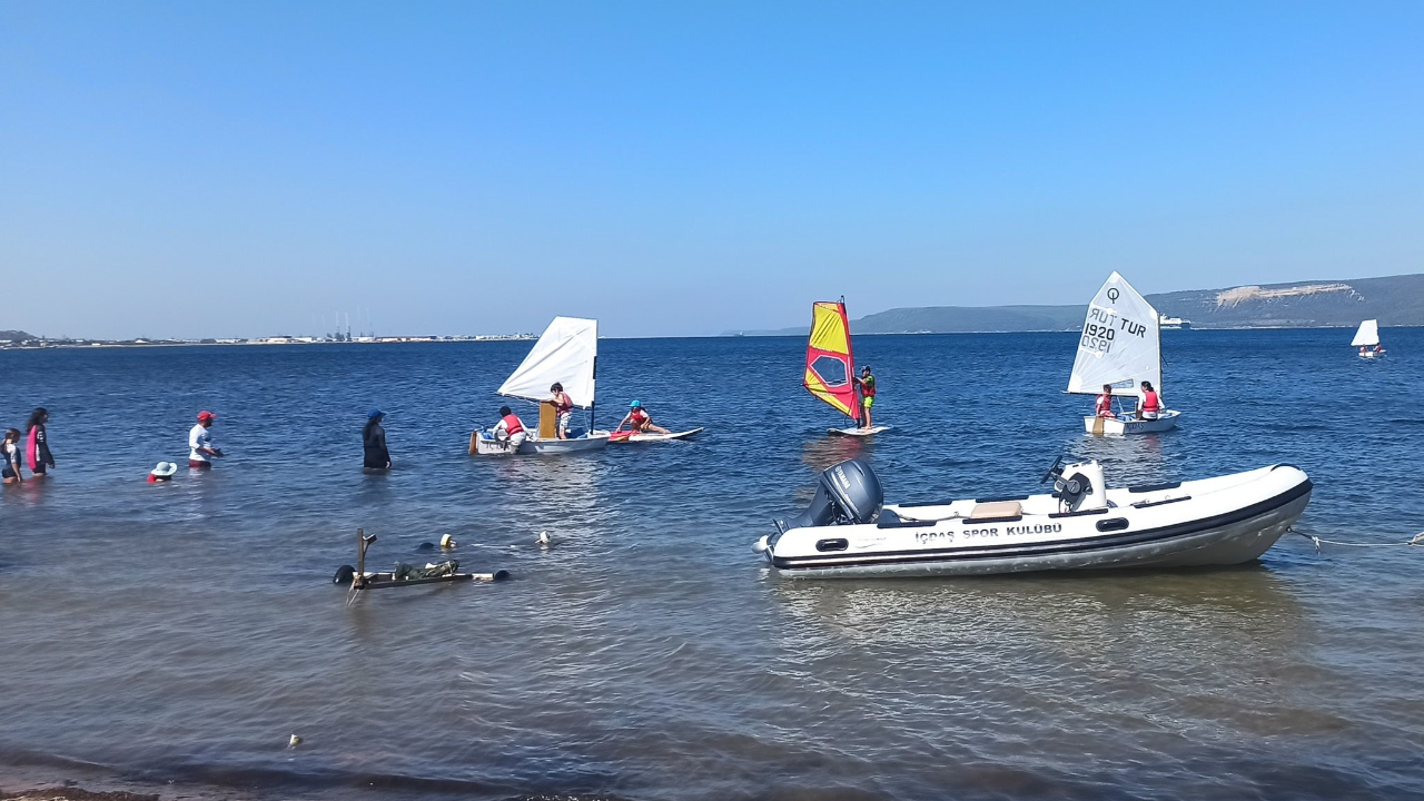 İÇDAŞ 2025 Yelken Kursları Tamamlandı