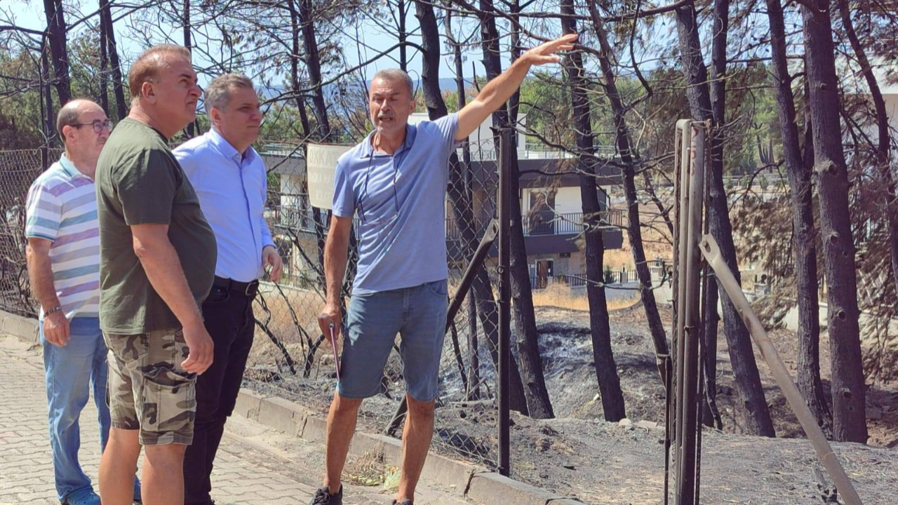 CHP’li Ceylan’dan Güzelyalı ve Çamlıbel Sitesine Ziyaret