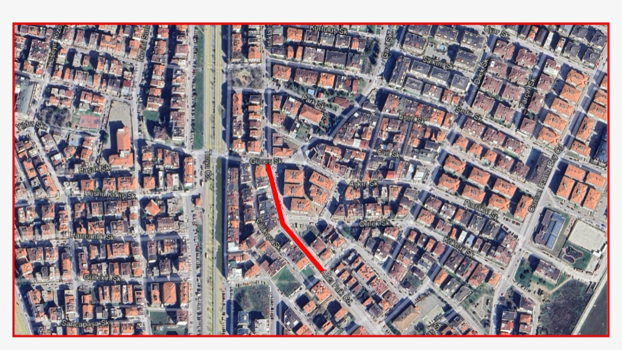 Çanakkale'de o cadde 12 gün trafiğe kapalı olacak