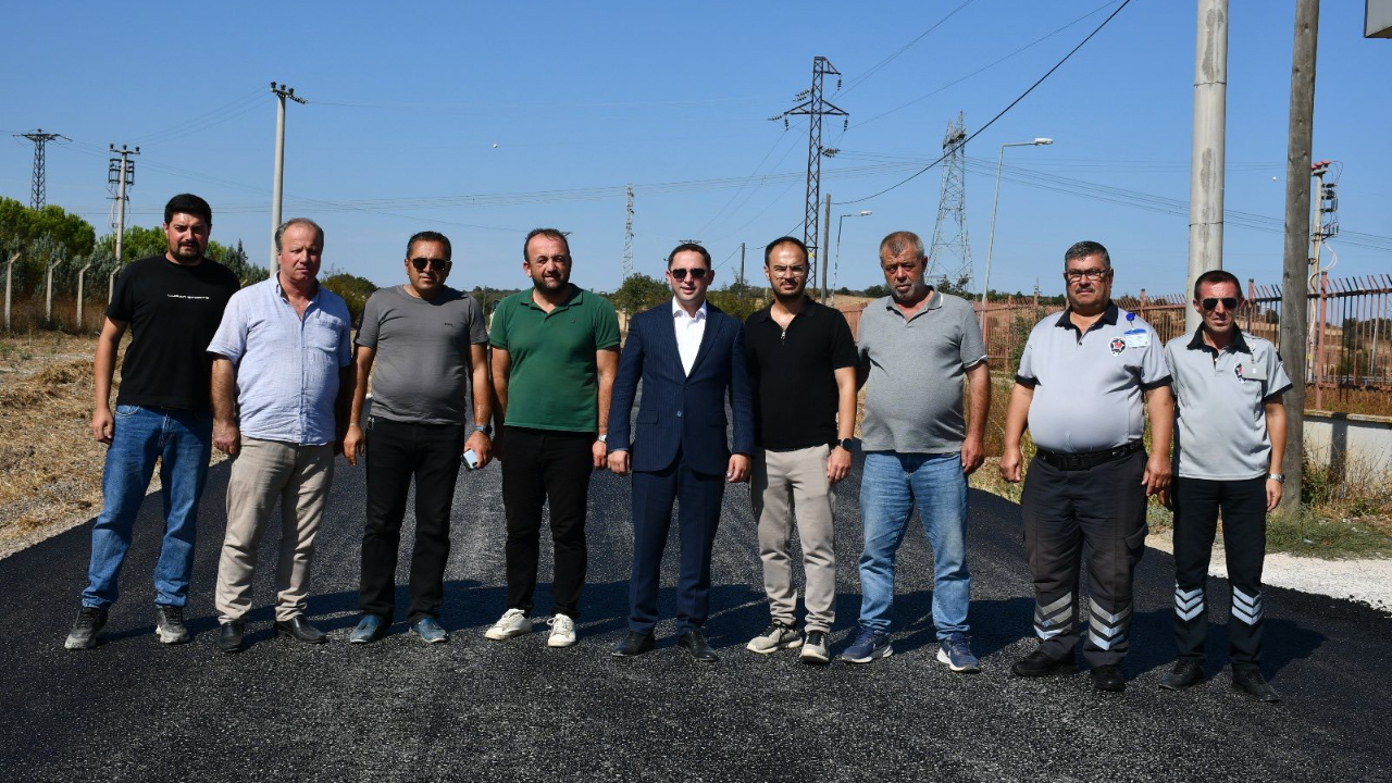 Biga’da Ağaköy–Kayapınar Yolu Asfaltla Yenileniyor