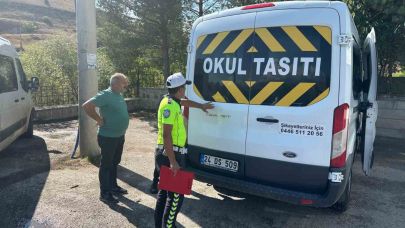 Çanakkale’de Okul Servis Araçlarına Sıkı Denetim