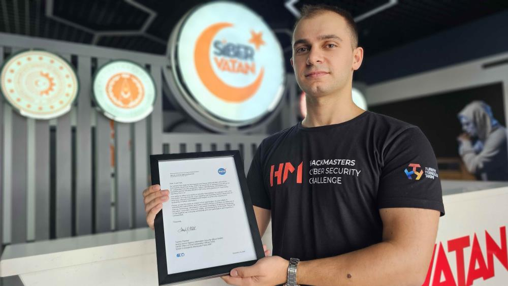 NASA'nın güvenlik açığını tespit eden BEUN öğrencisine takdir mektubu