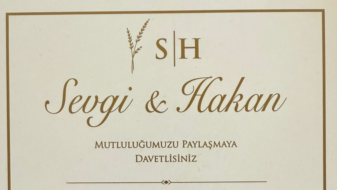 MHP Çanakkale İl Başkanı Hakan İmamoğlu Evleniyor
