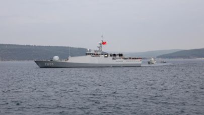 TCG Karabiga Gemisi Çanakkale’de Ziyarete Açılıyor