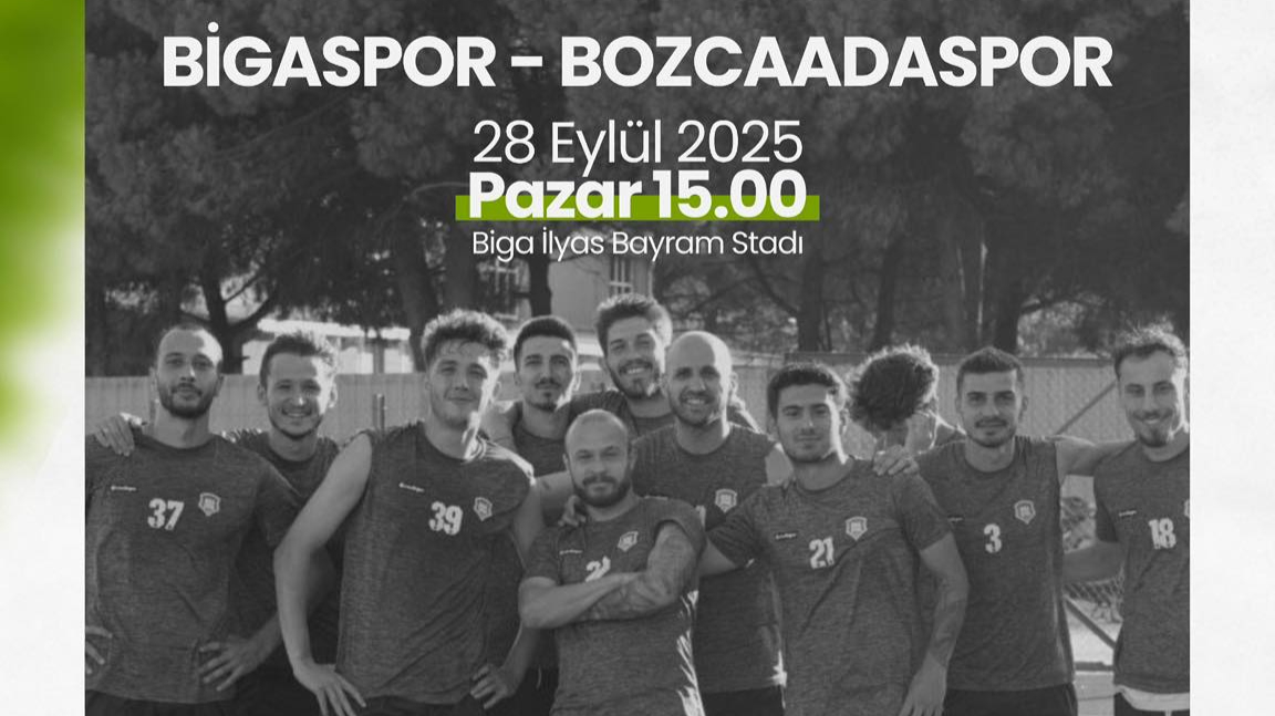 Bigaspor, Bozcaadaspor ile hazırlık maçına çıkıyor