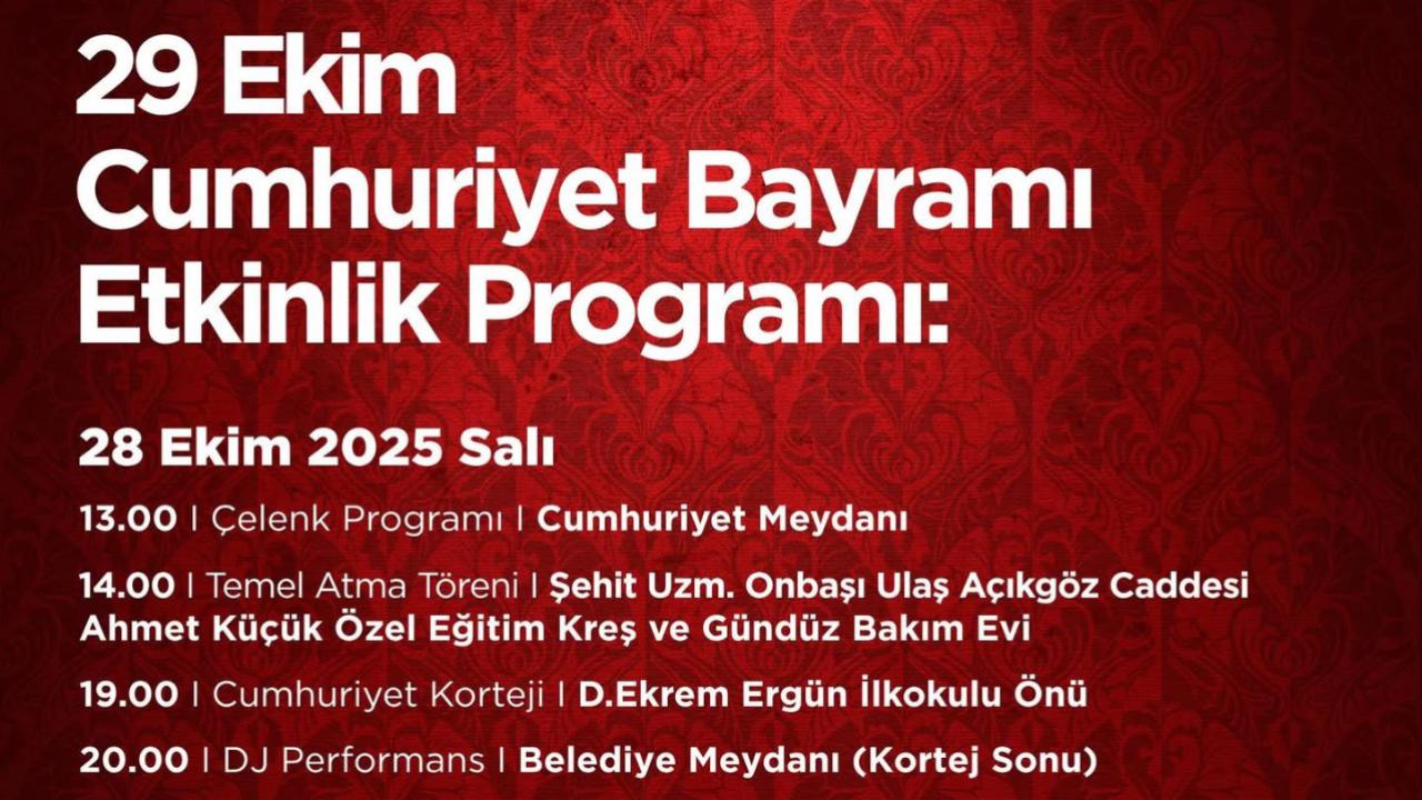 Biga'da Cumhuriyet coşkusu yaşanacak