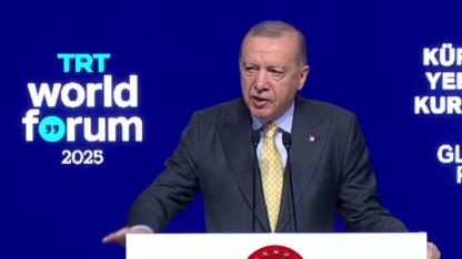 Cumhurbaşkanı Erdoğan, TRT World Forum'da Konuştu