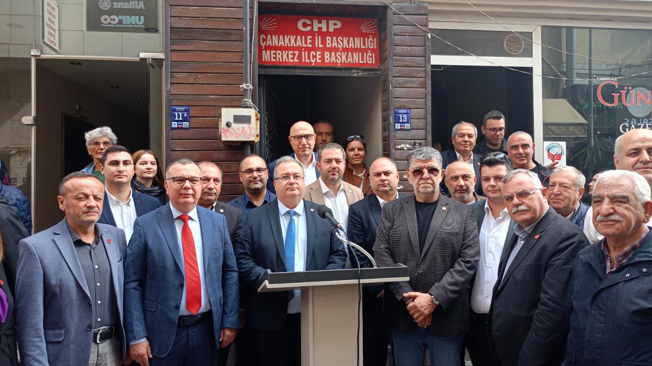 Levent Gürbüz: "Yeniden Cumhuriyet Halk Partisi'nin Çanakkale İl Başkanlığı'na adayım"
