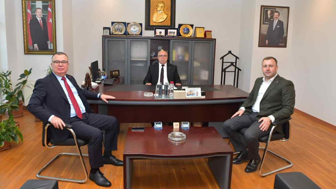 Arslan ve Yüksel'den Deniz'e Kritik Ziyaret: Borsa ve Belediyeler Omuz Omuza