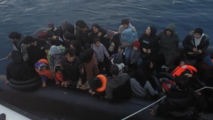 Ayvacık'ta İnsanlık Dramı! 17'si Çocuk 42 Göçmen Yakalandı
