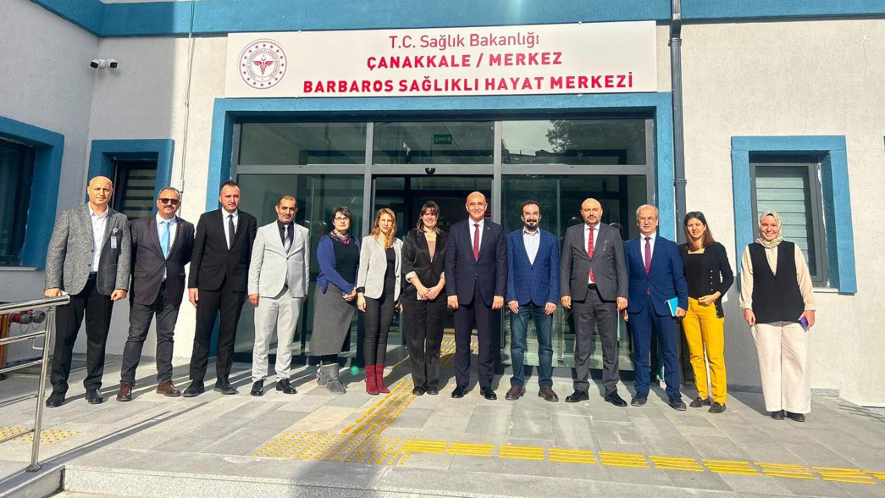 Barbaros Sağlıklı Hayat Merkezi'nin Faaliyetleri Masada! ÇOMÜ ve İl Sağlık Müdürlüğü Neden Bir Araya Geldi?