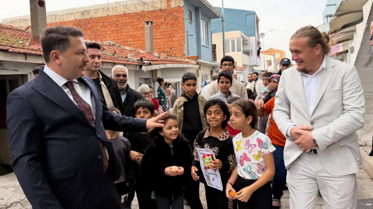 Başkan Öztürk ve Kaymakam Ekinci'den Şen Mahallesi'ne ziyaret