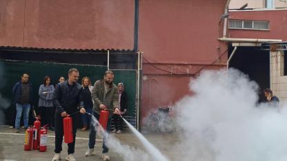 Bayramiç Devlet Hastanesi’nde 'Gerçekçi Senaryo'! Yangın Tatbikatı Nefesleri Kesti: İşte O Anlar!