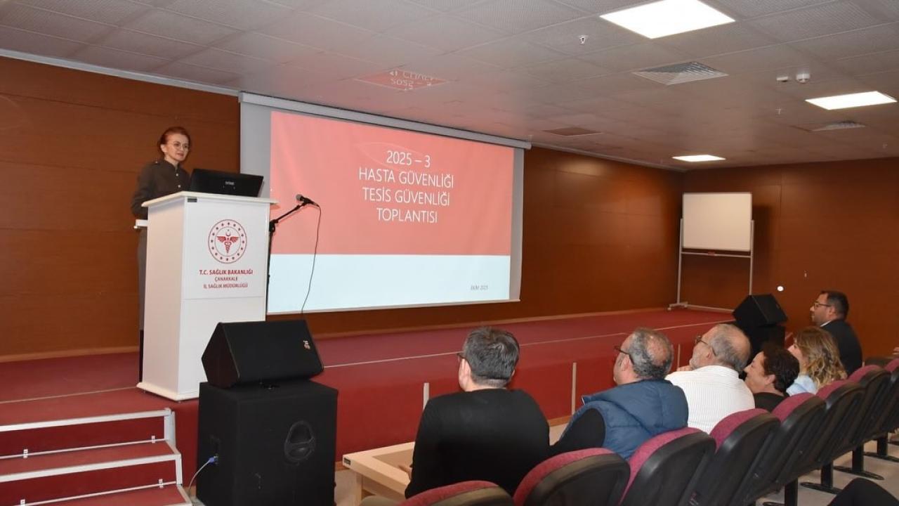 Çanakkale Mehmet Akif Ersoy'da Kritik Toplantı: Hastanede 'Sıfır Risk' İçin Hangi Önlemler Alınıyor?