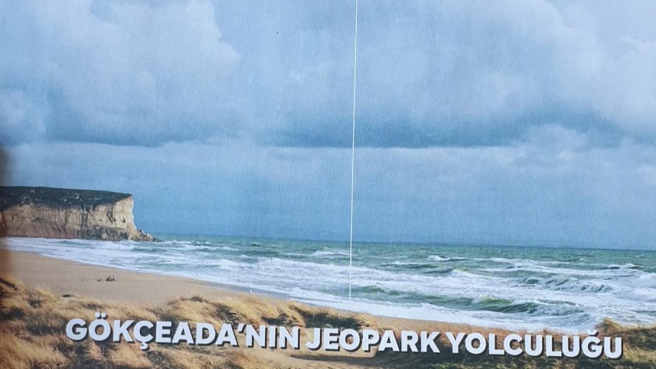 Gökçeada'nın eşsiz jeolojik mirası Atlas Dergisi'nde