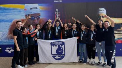 Türkiye'nin En İyileri Arasındalar! 236 Kulübü Geride Bırakan Çanakkale Belediyespor'dan 9 Madalyalık Zafer Serisi