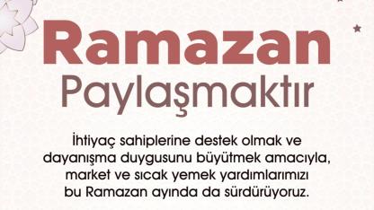 Çanakkale Belediyesi’nden Ramazan öncesi dayanışma seferberliği