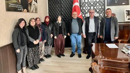 Pıtıreli Kooperatifi’nden Başkan Atılgan’a ziyaret