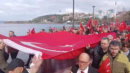 Şehitler Diyarından Teröre Net Mesaj: Çanakkale Bayrağına Sahip Çıktı!