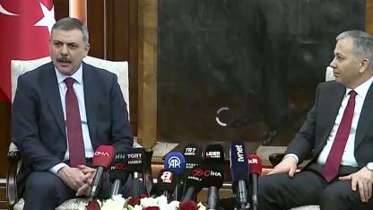 İçişleri Bakanlığı'nda devir teslim: Bakan Çiftçi görevi Yerlikaya'dan devralıyor