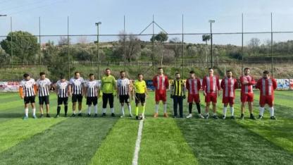 Köyler Arası Futbol Turnuvasında İlk Düdük Çaldı: Köyler Sahaya İndi, İlk Maçta Nefesler Kesildi