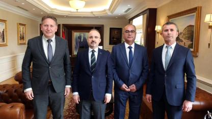 ÇARO'dan Bülent Turan'a ziyaret