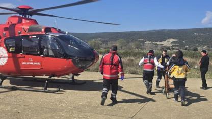 Gökçeada’da Dakikalarla Yarış! Kalp Krizi Geçiren Hasta İçin 'Hava-17' Havalandı