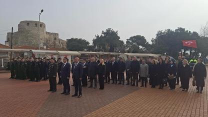 Bozcaada’da 18 Mart: Sokaklar doldu, o anlar dikkat çekti