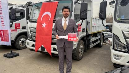 Küçükkuyu Belediyesine Dev Hibe: Hizmet filosu yeni damperli kamyonla güçlendi!