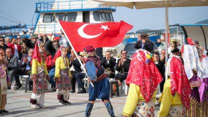 Atatürk'ün Küçükkuyu'ya gelişinin 92. yılı kutlandı