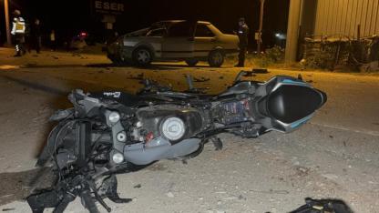 Çanakkale’de Feci Kaza! Motosiklet Sürücüsü Metrelerce Havaya Savruldu: O Anlar Kamerada