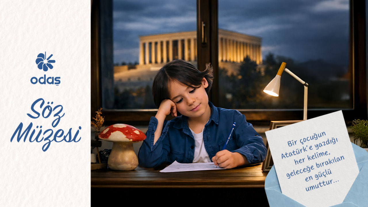 ODAŞ’tan 23 Nisan’a özel anlamlı proje: 1.000 çocuktan Atatürk'e mektup var!