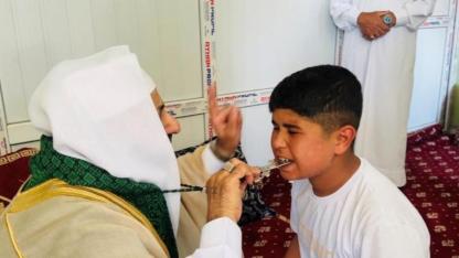 Ağza anahtar koyup konuşturduğunu iddia ediyor! Görüntüleri izleyen Viranşehir'e akın etti