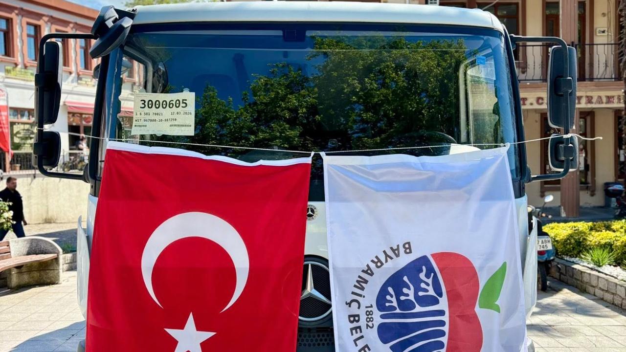 Bayramiç Belediyesi'nin araç filosu güçleniyor