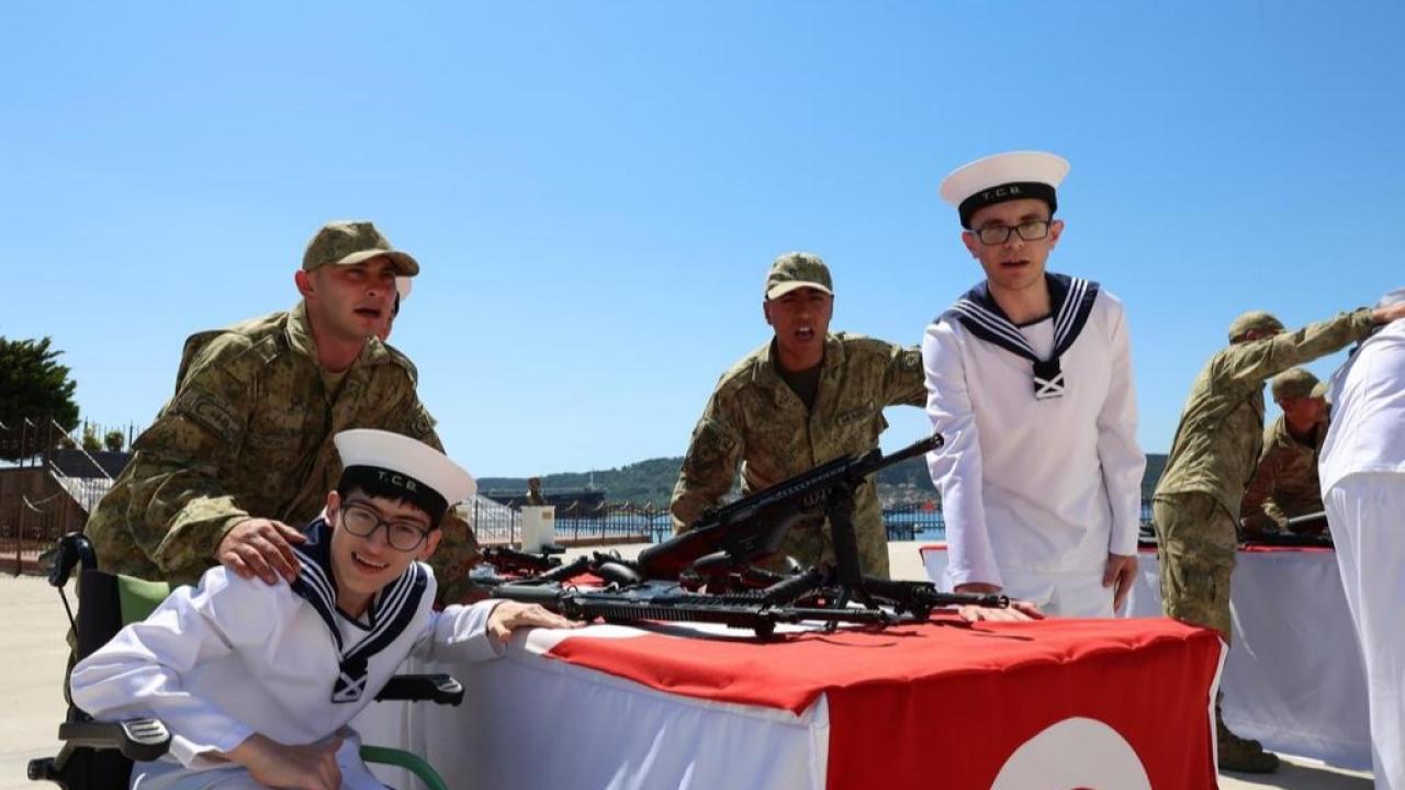 Çanakkale’de Engelli Gençlere Temsili Askerlik