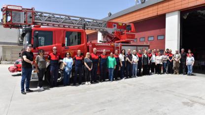 İtfaiyeden 29 Ekim Kadınları Derneği’ne yangın eğitimi