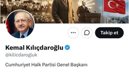 Kılıçdaroğlu X Profilini “CHP Genel Başkanı” Olarak Güncelledi