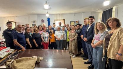Küçükkuyu’nun geleceği için saha çıkarması!