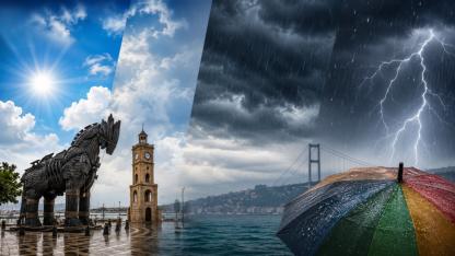 Meteoroloji Uyardı: Türkiye Sağanak Altında… Çanakkale İçin Dikkat Çeken Detay