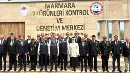 Marmara Su Ürünleri Kontrol Merkezi açıldı