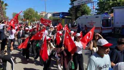 Çanakkale’de 19 Mayıs Coşkusu Sokaklara Taştı