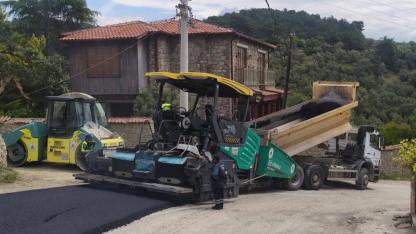 Yeşilyurt Köyü’nde Asfalt Seferberliği