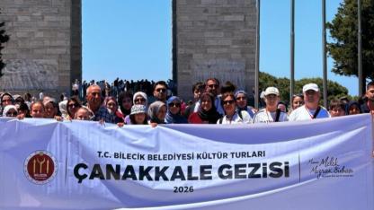 Bilecik’ten Çanakkale’ye 300 kişilik anlamlı ziyaret