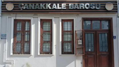 Çanakkale Barosu'ndan mutlak butlan kararına tepki