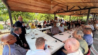 AK Parti Ayvacık'ta bayramlaştı